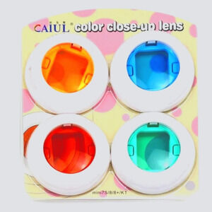  Close-up Colored Lens Filter For Polaroid Fujifilm Instax Mini 7/8/9 ...